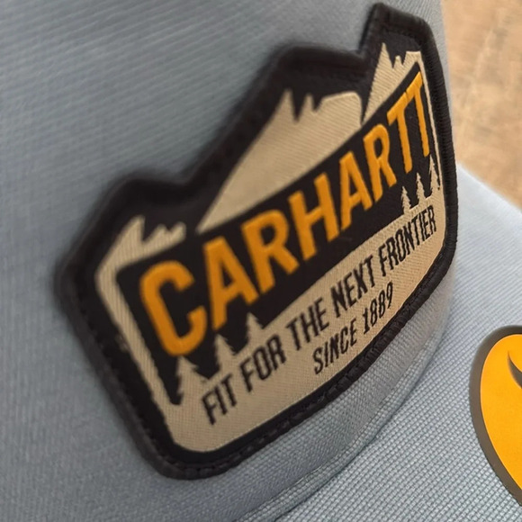 Carhartt Mountain Patch Force sweatband cap,snap back, wicks sweat,dries fast - Picture 6 of 12